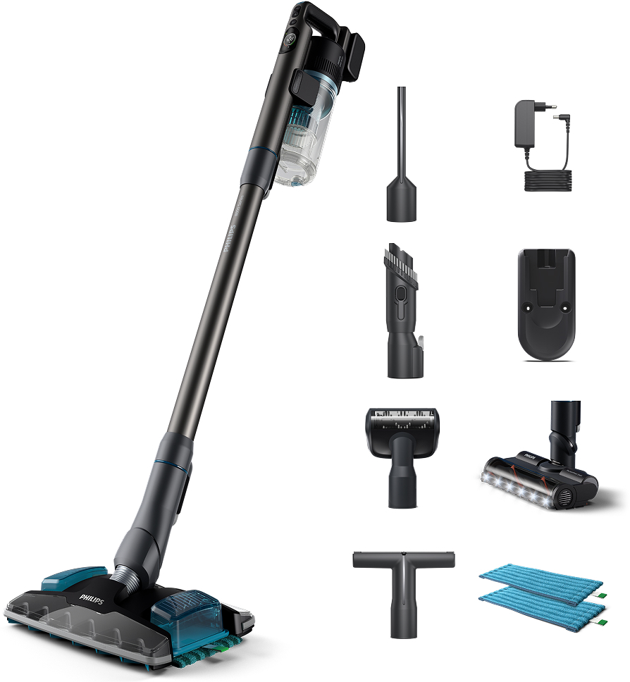 Купити Пилосос ручний миючий Philips XC8157/01 Complete - Фото 1 Пилосос ручний миючий Philips XC8157/01 Complete - Фото 1