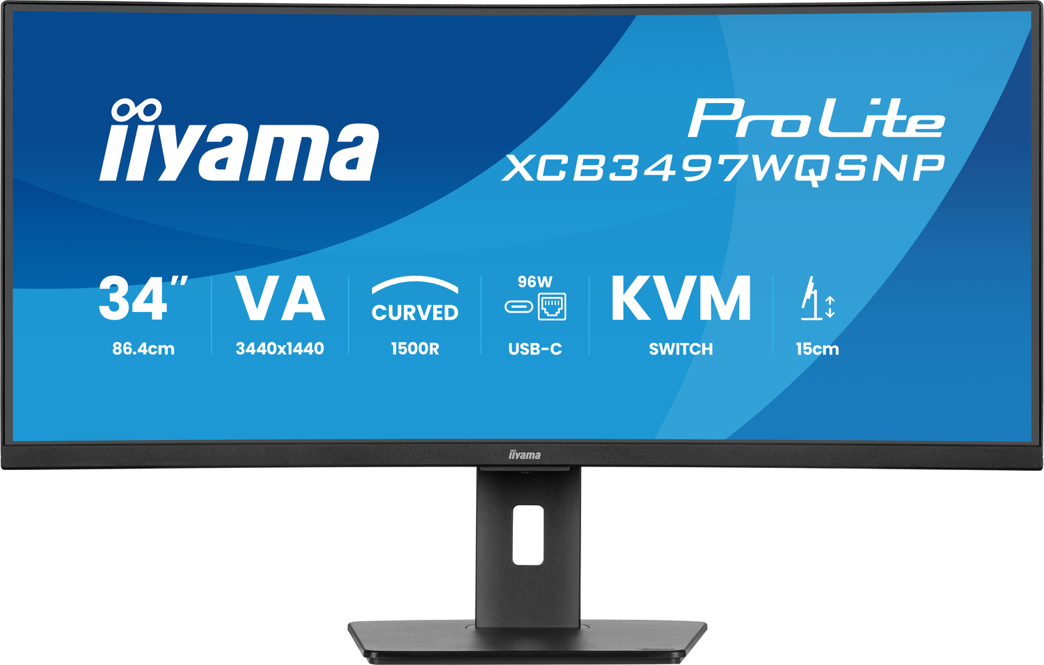 Монитор IIYAMA XCB3497WQSNP-B1 - Фото 1