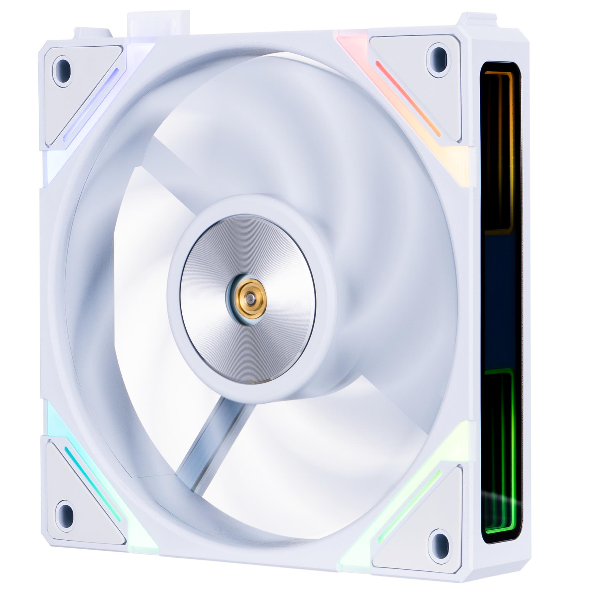 Корпусный вентилятор 1stPlayer XF7 White (XF7-WH-1IN1) - Фото 1