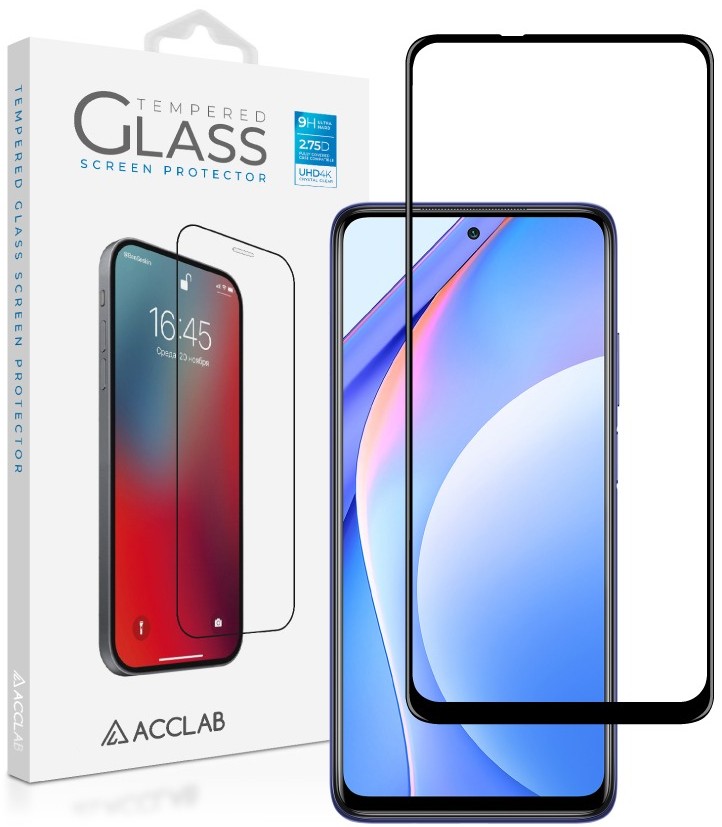 Захисне скло для смартфону ACCLAB Full Glue for Xiaomi Mi 10T Lite (1283126508844) - Фото 1