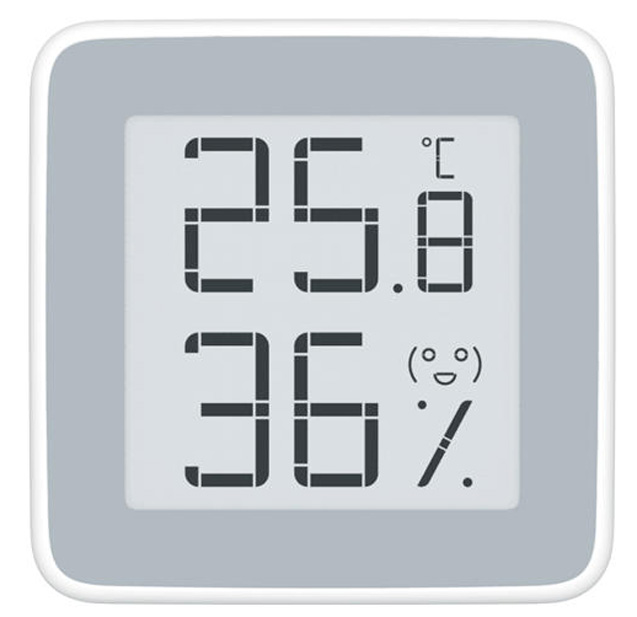 Беспроводной датчик температуры и влажности воздуха Xiaomi Mijia Miaomiaoce E-ink Ink Screen Display (MHO-C201) - Фото 1