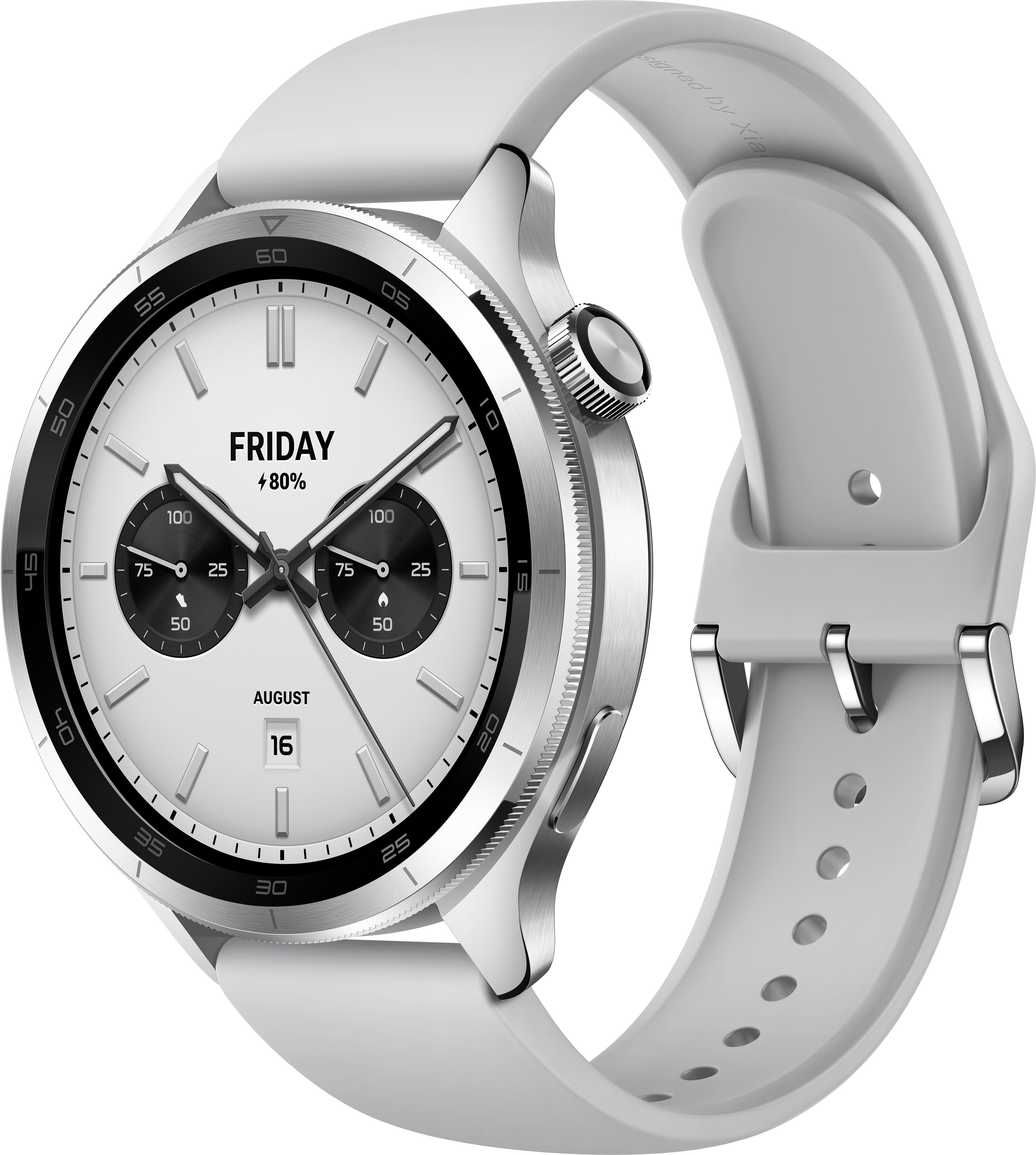 Смарт-часы Xiaomi Watch S4 Silver - Фото 1