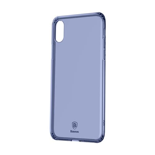 Чехол для смартфона Baseus Bumper for iPhone X (C03) Transparent Blue (XK-BS-AFT-IPX-TPUB) - Фото 1