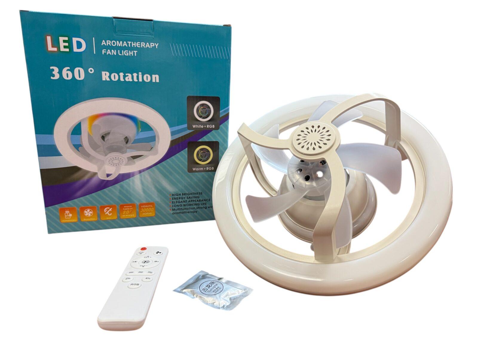 Лампа-вентилятор XOKO LED RGB Fan Light 100 Aroma (XK-FL-100RGB) - Фото 1