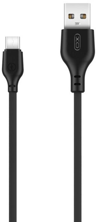 Кабель синхронизации данных XO NB103 Type-C 2.1A Black 2m (XO-NB103-TC-2-BK) - Фото 1