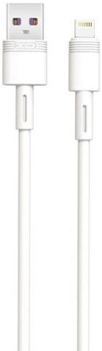 Кабель синхронизации данных XO NBQ166 Lightning 5A/1m White (XO-NBQ166-L-1-WH) - Фото 1
