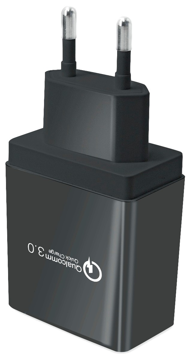Сетевое зарядное устройство XOKO QC-305 3 USB 5.1A Black (QC-305-BK) - Фото 1