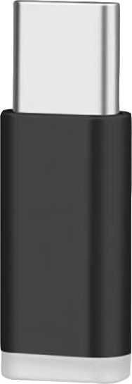 Переходник XOKO USB Type-C to Micro USB Black (XK-AC010-BK) - Фото 1