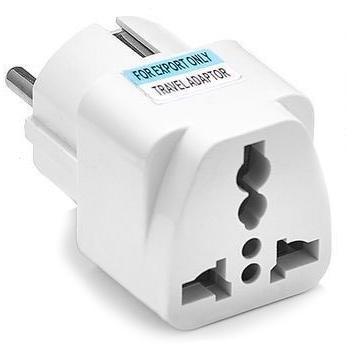 Переходник Евро 220В XOKO WC-120-WH White - Фото 1