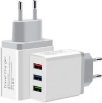 Сетевое зарядное устройство XOKO WC-310 3A USB White (WC-310-WH) - Фото 1