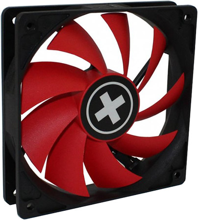 Корпусный вентилятор Xilence XPF120.R (XF039 Black-Red - Фото 1