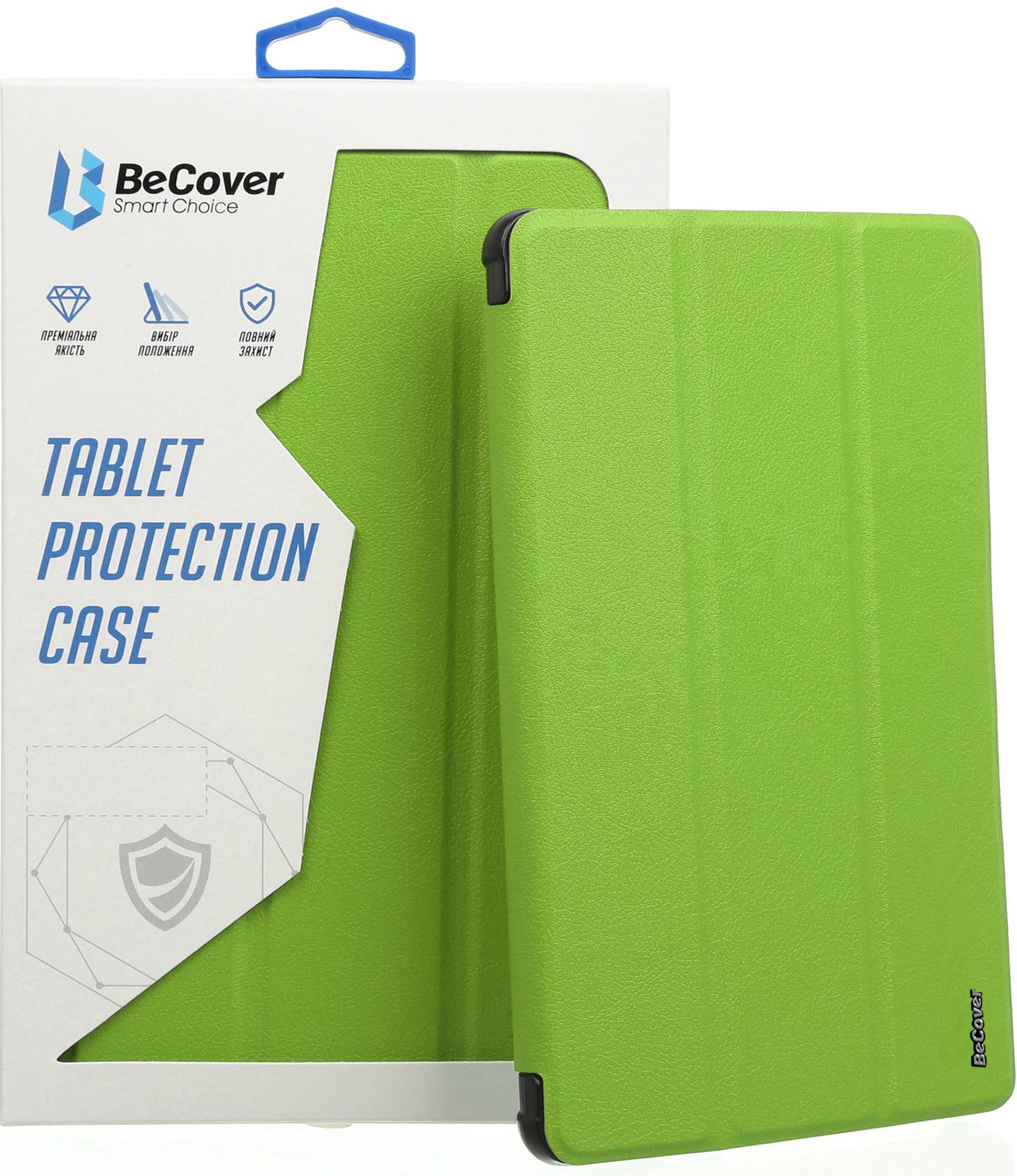 Чехол для планшета BeCover Smart Case for Samsung Galaxy Tab S9 (SM-X710/SM-X716)/S9 FE (SM-X510/SM-X516B) 11.0"" Green (710135) - Фото 1