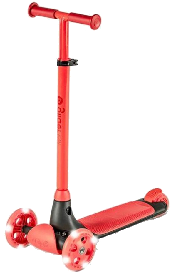 Купити Триколісний самокат YVolution YGlider Kiwi Красный (Y101258) - Фото 1 Триколісний самокат YVolution YGlider Kiwi Красный (Y101258) - Фото 1