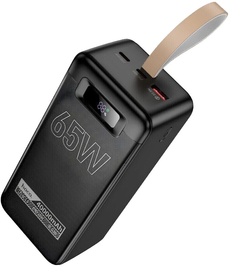 Купить Батарея мобильная HOCO DB82 Aquila PD65W 40000 mAh Black - Фото 1 Батарея мобильная HOCO DB82 Aquila PD65W 40000 mAh Black - Фото 1