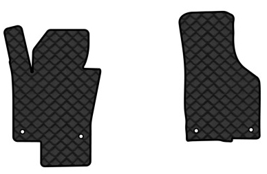 Коврики из экокожи в салон авто передние EVAtech для Passat (B6) (with armrest) Volkswagen 2005-2010 6 поколение Sedan EU (VW31277AY2TL4BBB) - Фото 1