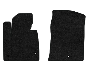 Коврики ворсовые в салон авто EVAtech Standard для Hyundai Grand Santa FE (NC) 6 seats 2012-2017 3 поколение SUV USA черный кант HY44366A2KH3VEB - Фото 1