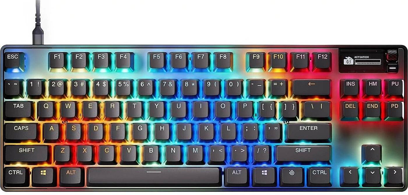 Клавиатура проводная игровая SteelSeries Apex Pro TKL Gen 3 - UA (64740) - Фото 1