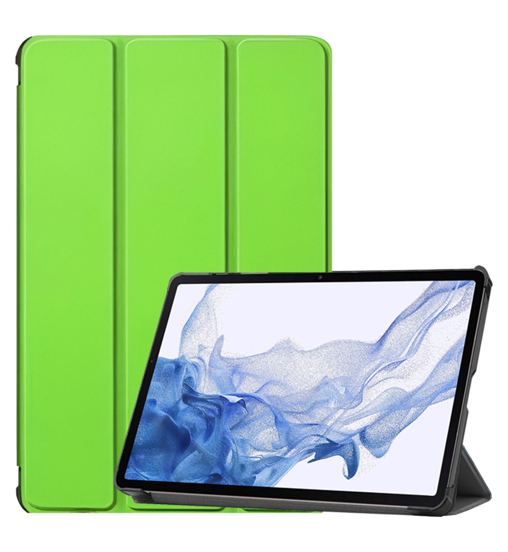 Чехол для планшета BeCover Smart Case for Samsung Galaxy Tab S10 FE (SM-X520/SM-X526) 10.9" Green (713276) - Фото 1