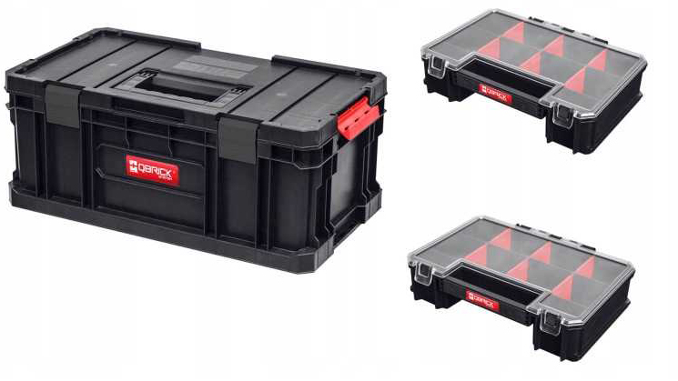 Ящик для інструментів Qbrick System TWO Toolb.+2 x QS TWO Org.Multi (Z252771UA017) - Фото 1