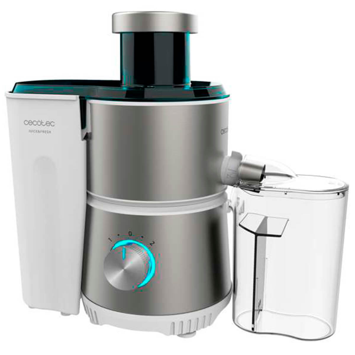 Соковыжималка центробежная Cecotec Juice & Fresh 400 Titan White (CCTC-04154) - Фото 1