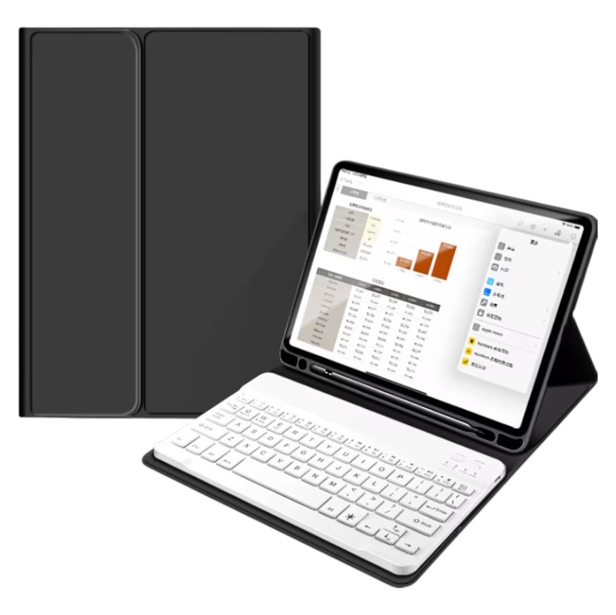 Чехол для планшета BeCover с беспроводной клавиатурой for Apple iPad Pro 13" M4 2024 Black (713003) - Фото 1