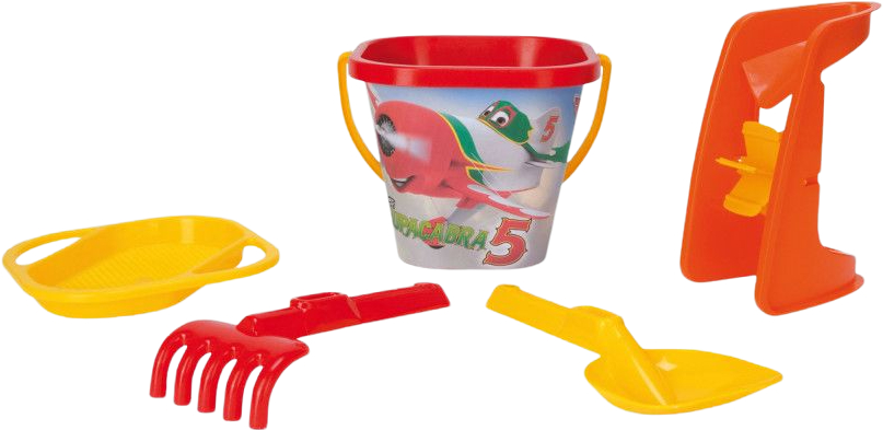 Набор для игры в песочнице Wader Самолетики Disney 5 эл. (77341) - Фото 1