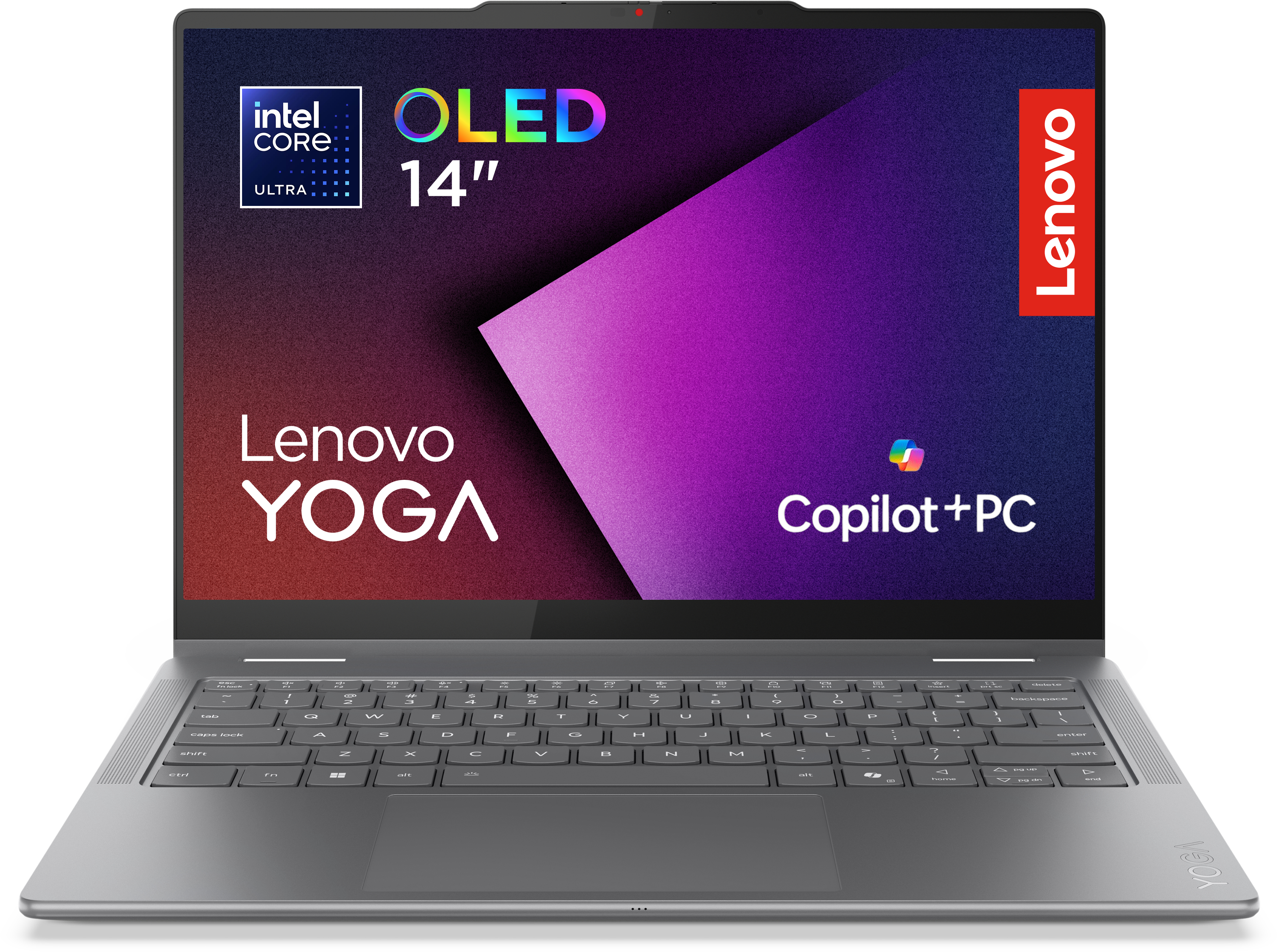 Ноутбук Lenovo Yoga 7 2-in-1 14ILL10 (83JQ009VRA) Luna Grey - Фото 1