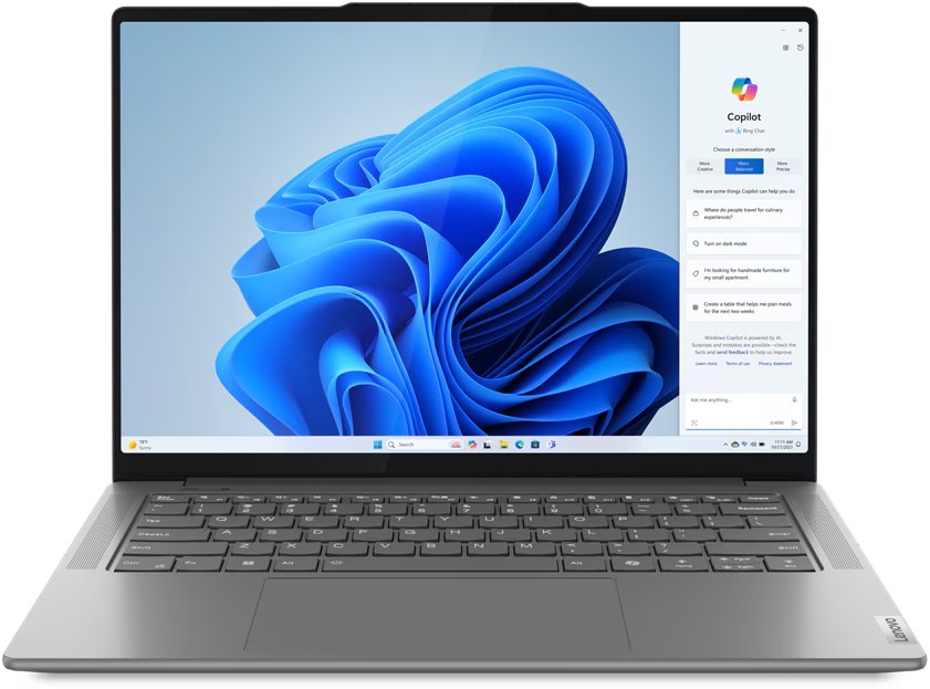 Ноутбук Lenovo Yoga Pro 7 14IMH9 (83E200ACRA) Luna Grey - Фото 1