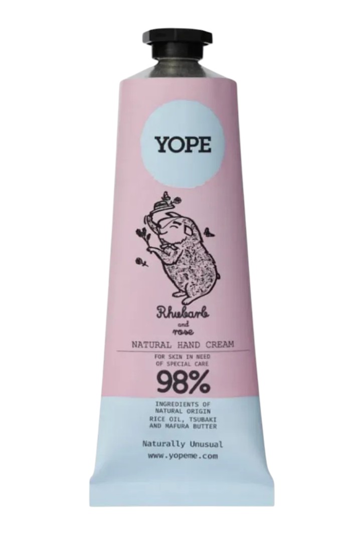 Крем для рук и ногтей Yope Hand Cream RHUBARB&ROSE 50 мл (5903760201210) - Фото 1