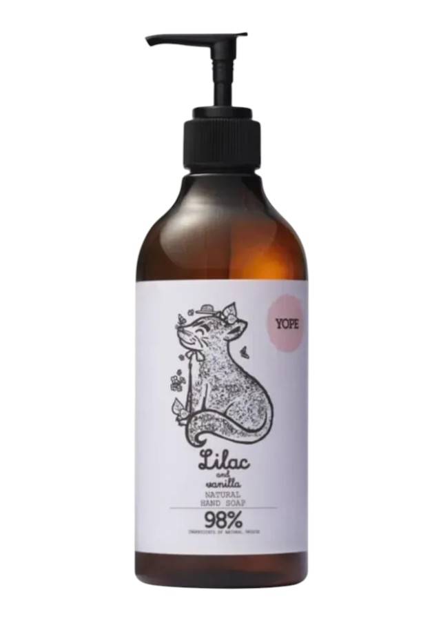 Жидкое мыло для рук Yope Hand Soap LILAC&VANILLA 500 мл (5900168903500) - Фото 1