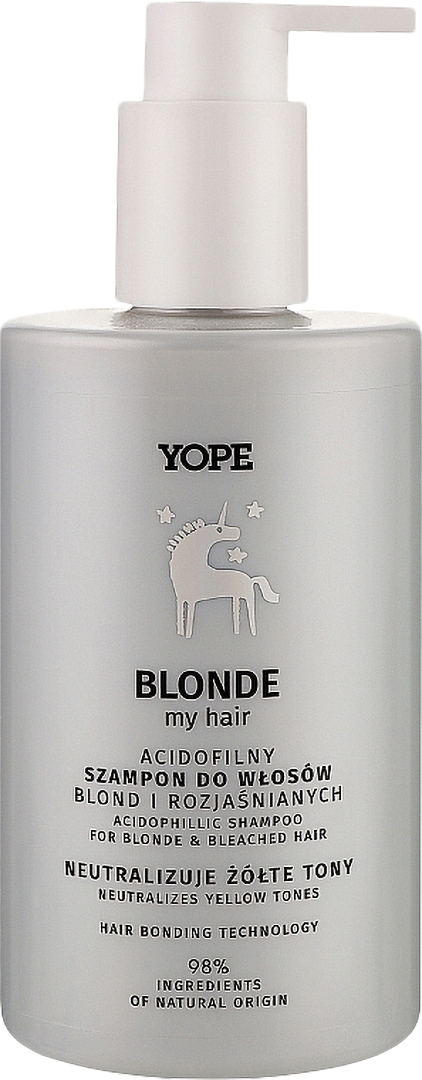 Шампунь женский Yope BOUNCE BLONDE MY HAIR Shampoo 300 мл (5903760206963) - Фото 1