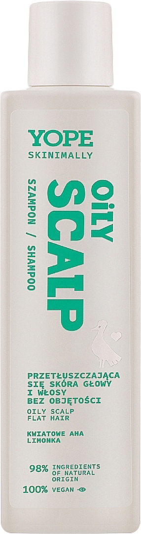 Шампунь женский Yope SKINIMALLY OILY SCALP Shampoo 250 мл (5903760207885) - Фото 1