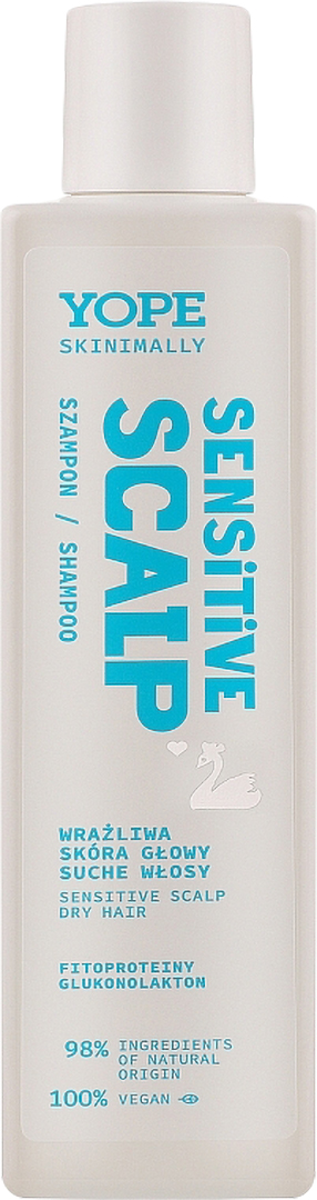 Шампунь женский Yope SKINIMALLY SENSITIVE SCALP Shampoo 250 мл (5903760207847) - Фото 1