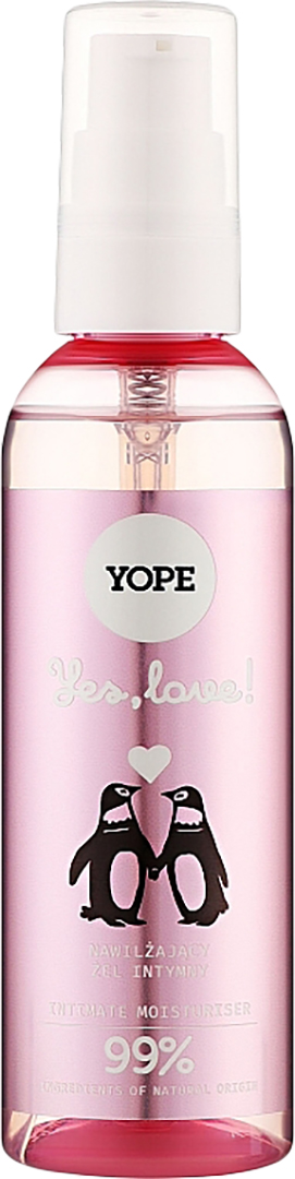 Купити Гель для інтимної гігієни Yope YES,LOVE! 100 мл (5906817700803) - Фото 1 Гель для інтимної гігієни Yope YES,LOVE! 100 мл (5906817700803) - Фото 1
