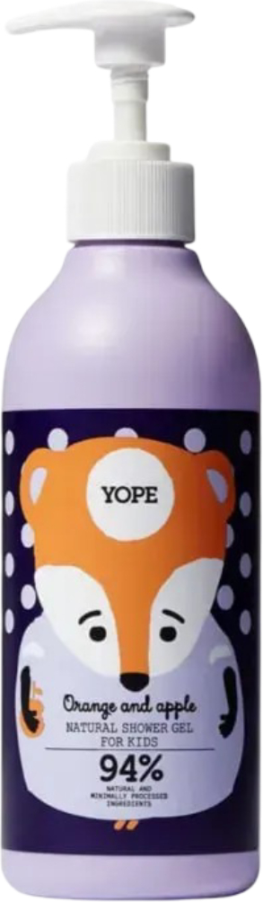 Гель для душа детский Yope ORANGE&APPLE 400 мл (5903760205485) - Фото 1