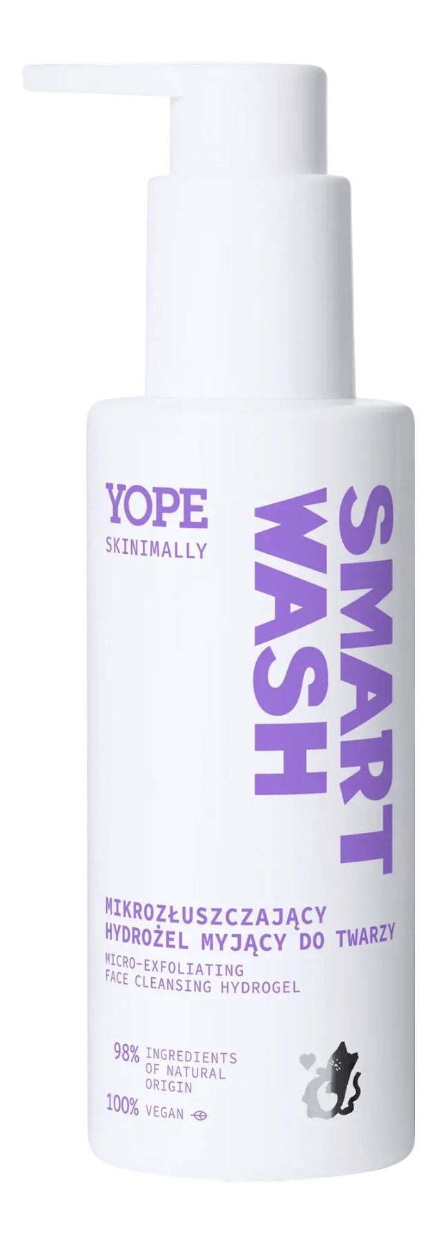 Гель для умывания Yope SKINIMALLY SMART WASH Micro-Exfoliating Face Cleansing Hydrogel 150 мл (5903760208004) - Фото 1