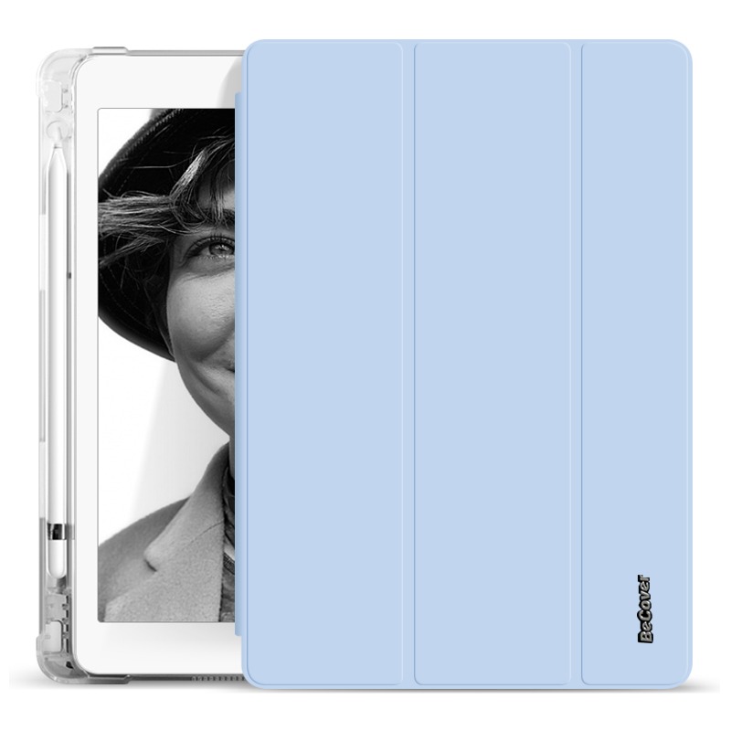 Чохол для планшету BeCover Soft TPU з кріпленням Apple Pencil for Apple iPad mini 6 2021 Light Blue (706757) - Фото 1