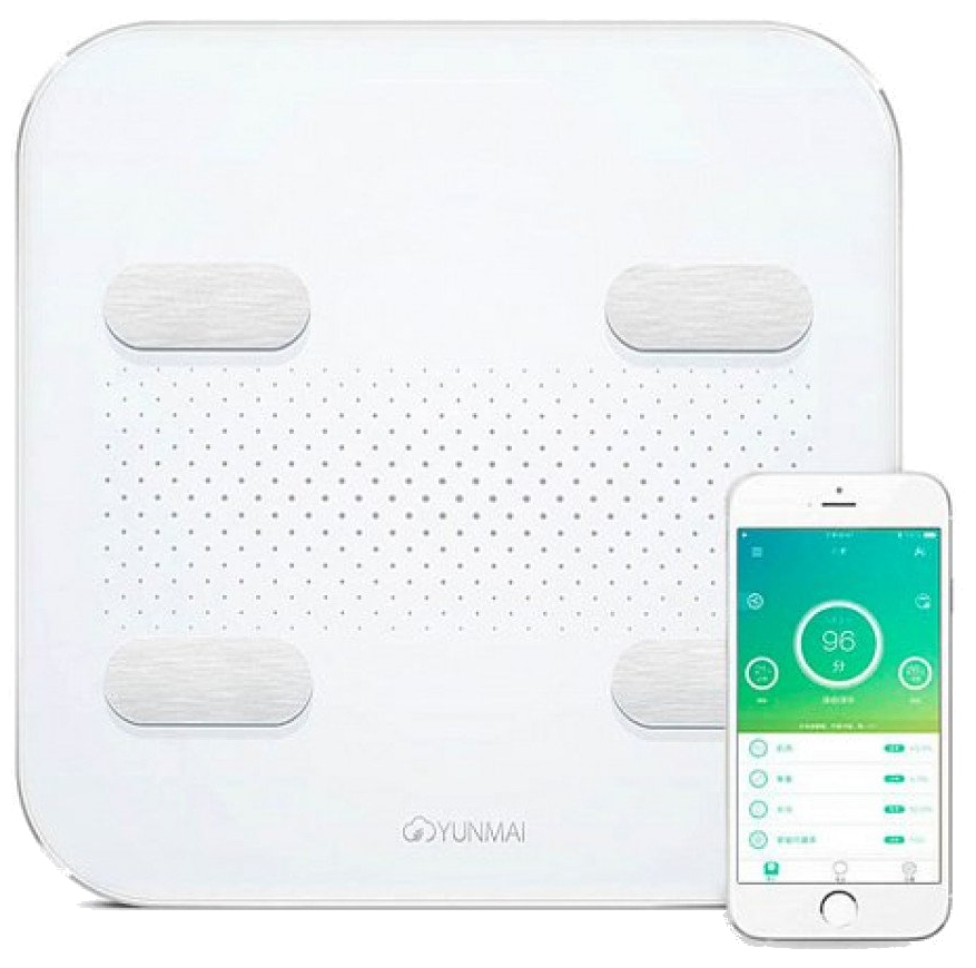 Уценка - Весы напольные YUNMAI S Smart Scale White (M1805CH-WH) - Фото 1