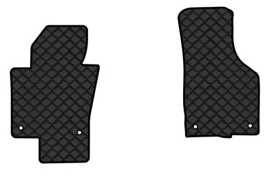 Коврики из экокожи в салон авто передние EVAtech для Passat (B6) (with armrest) Volkswagen 2005-2010 6 поколение Sedan EU (VW31277AZ2TL4BBB) - Фото 1