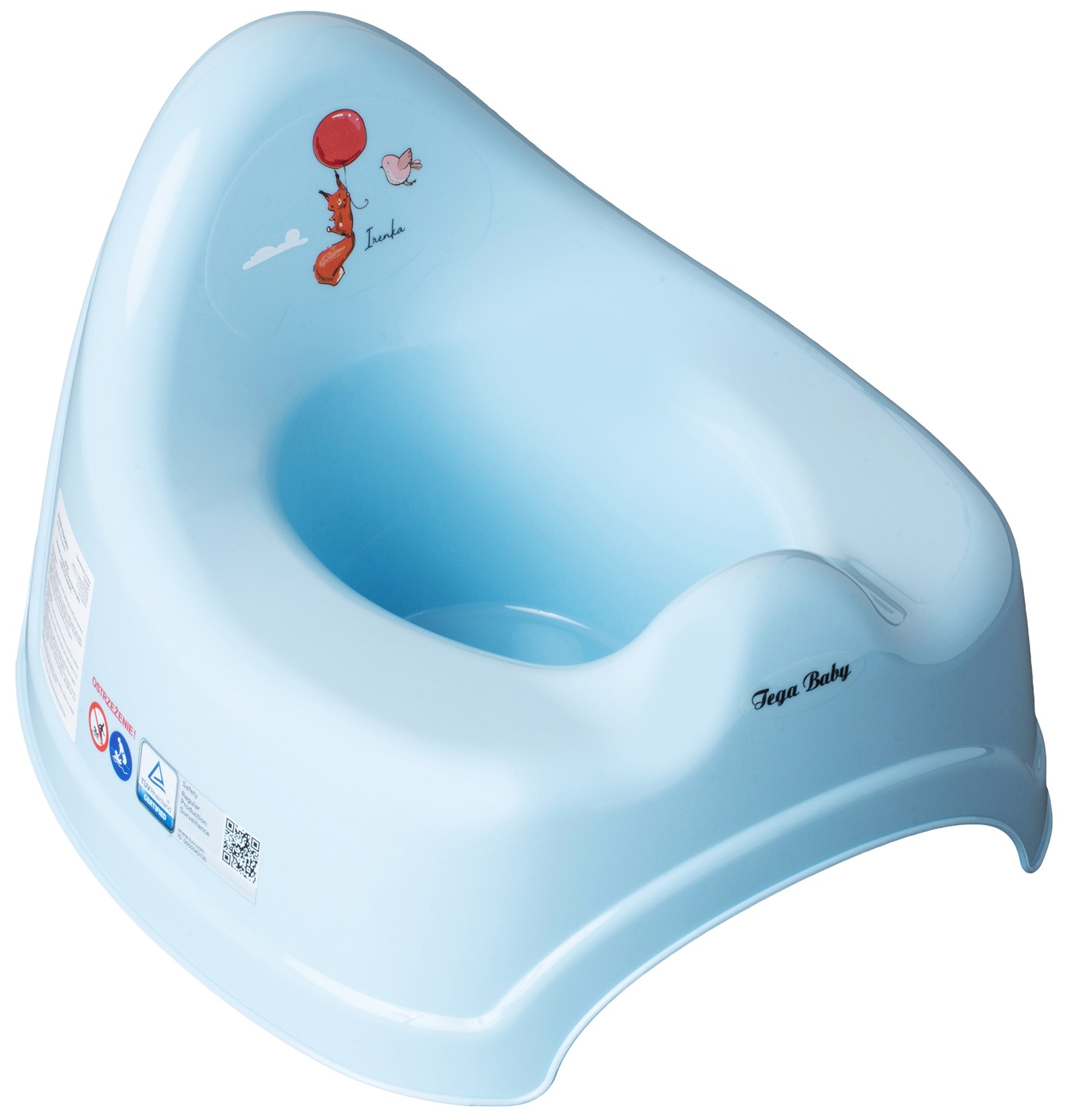 Горщик дитячий Tega Baby Лісова казка Блакитний (FF-091-108) - Фото 1