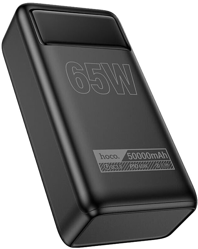 Батарея мобильная HOCO DB81A Apollo PD65W 50000 mAh Black - Фото 1