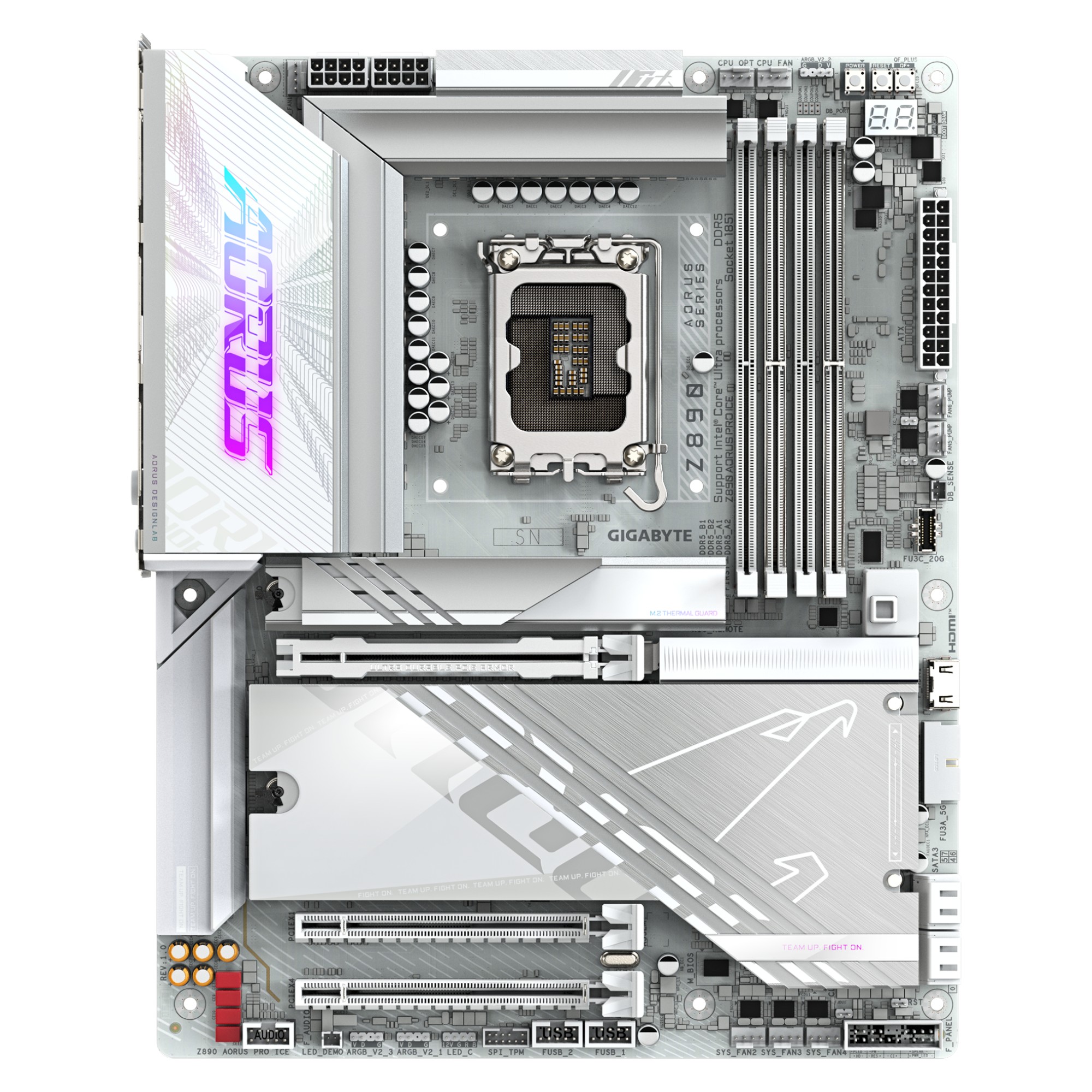 Материнская плата Gigabyte Z890 AORUS PRO ICE - Фото 1