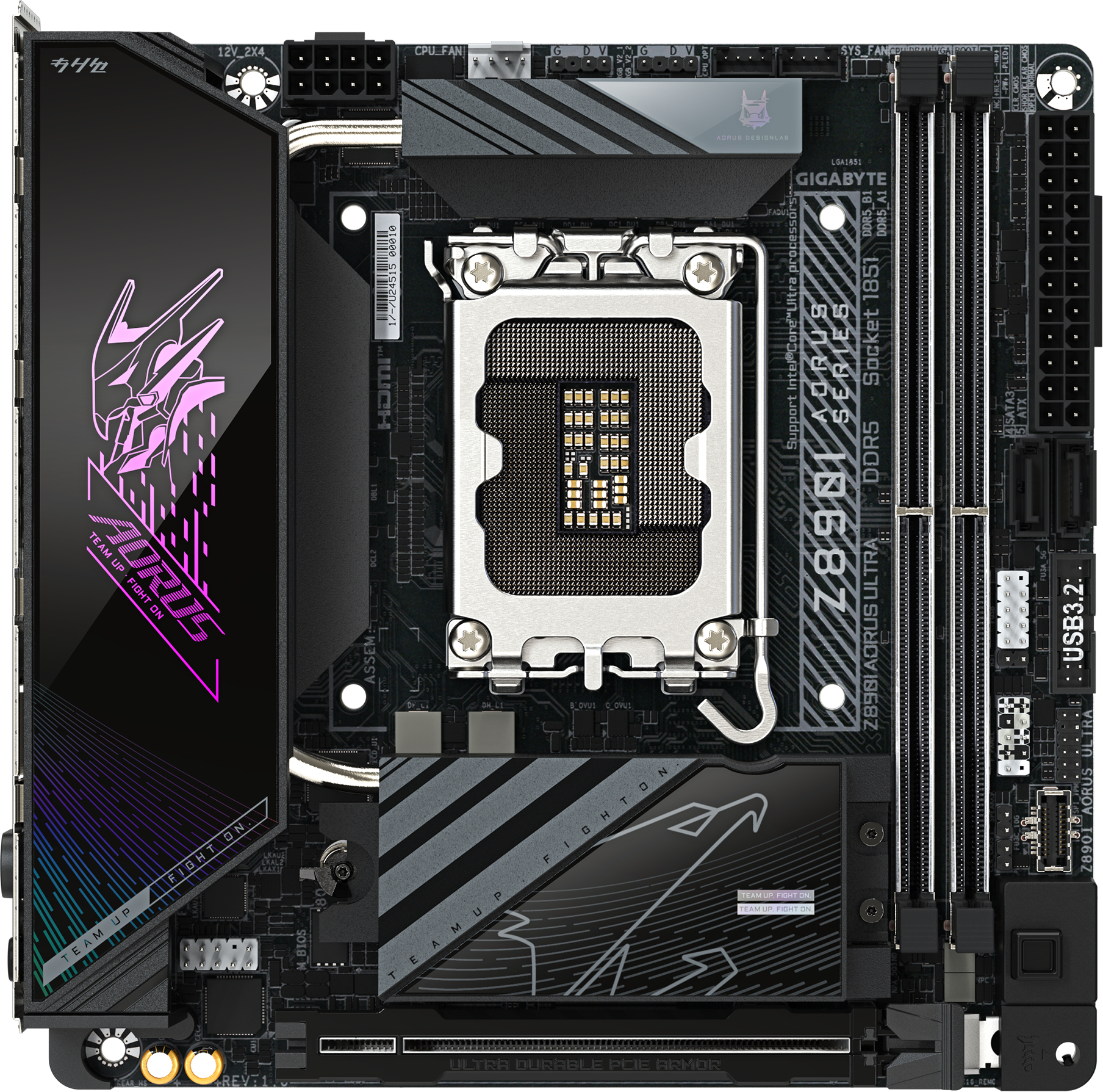 Материнская плата Gigabyte Z890I AORUS ULTRA DDR5 - Фото 1