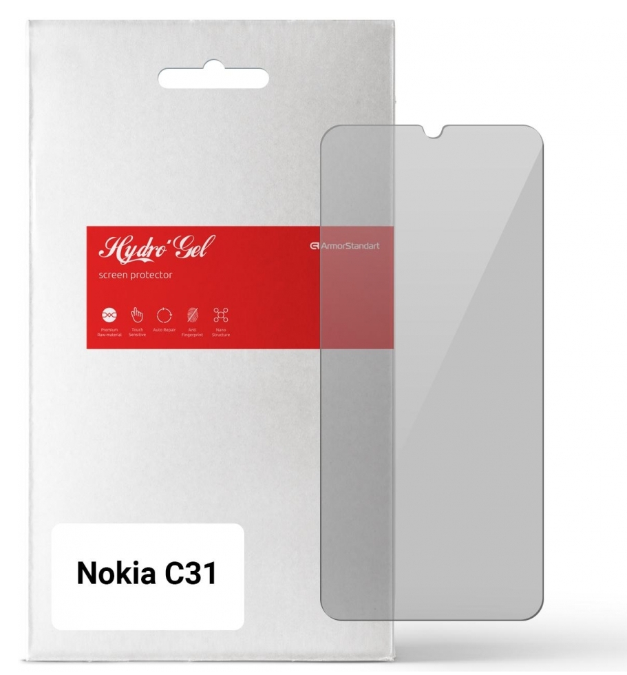 Защитная пленка для смартфона Armorstandart Anti-spy for Nokia C31 (ARM64925) - Фото 1