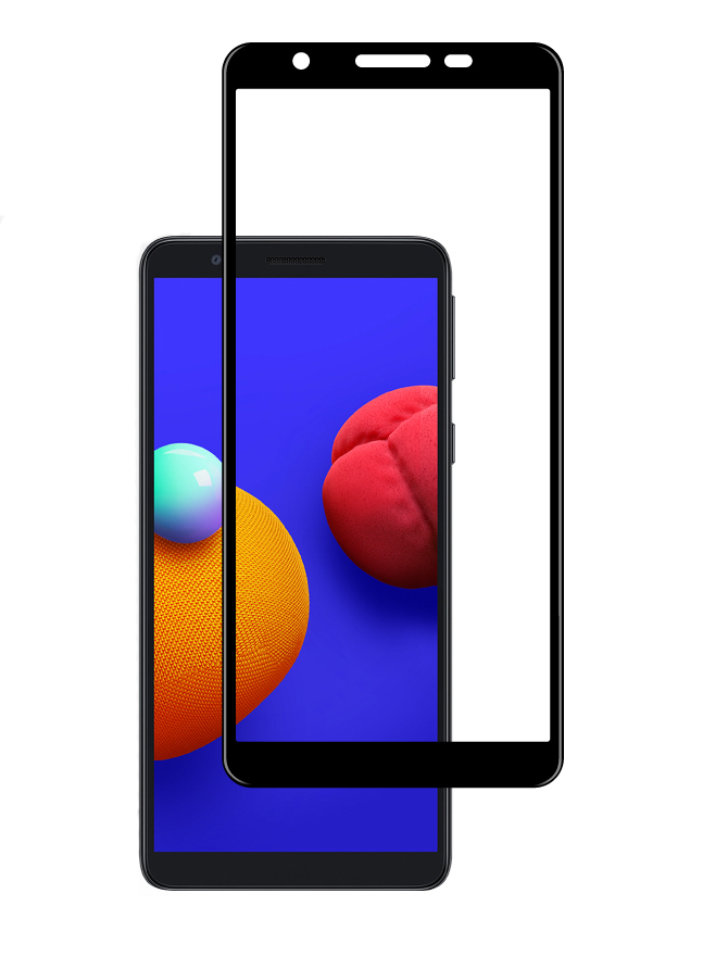 Защитное стекло для смартфона ACCLAB Full Glue for Samsung A01 Core/M01 Core Black (1283126516412) - Фото 1