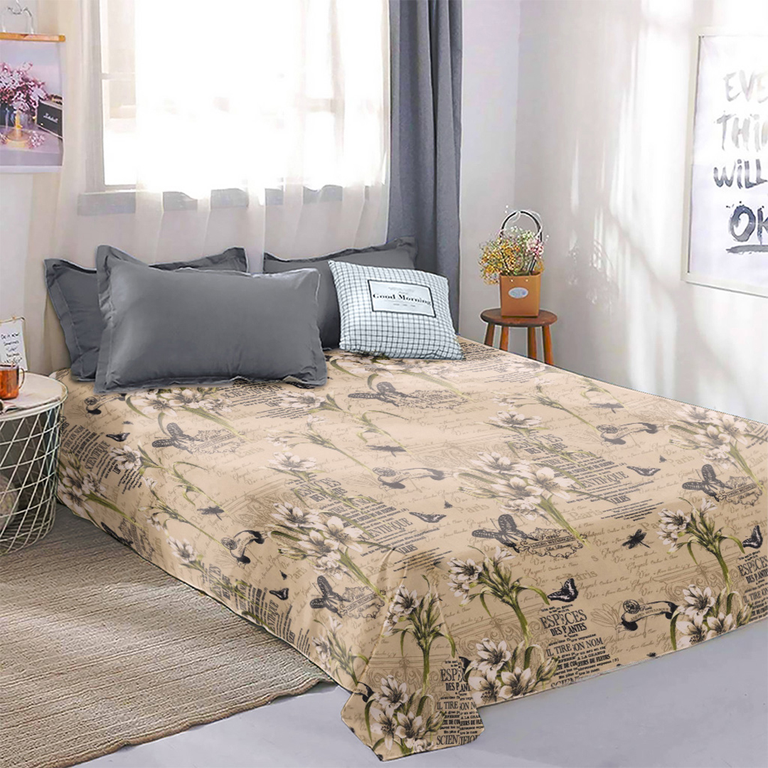 Простирадло полуторне Zastelli 107 Метелики 145х210 см (14776) - Фото 1