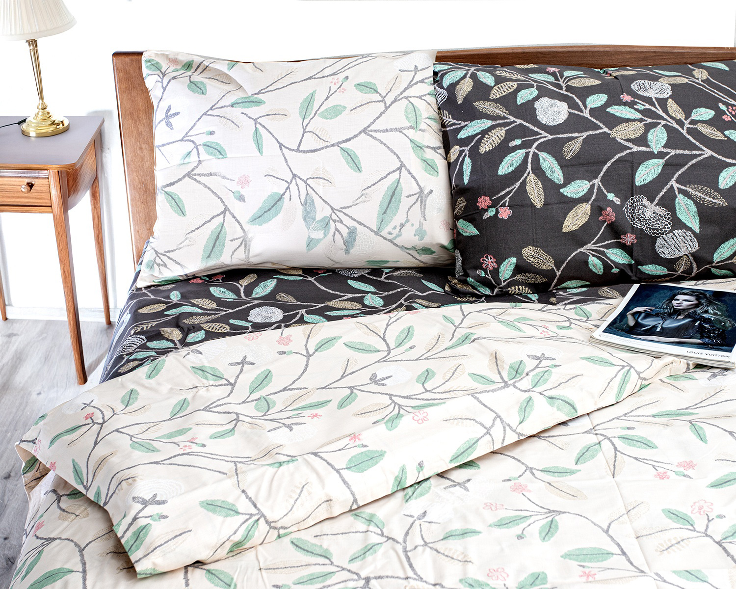 Комплект постільної білизни Zastelli 593-594 бязь 145х210 Бежевий (18893) - Фото 1