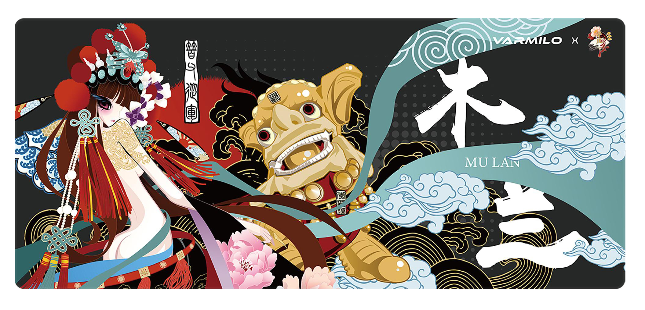 Килимок для миші ігровий Varmilo Mulan Desk Mat XL (ZDB017-01) - Фото 1