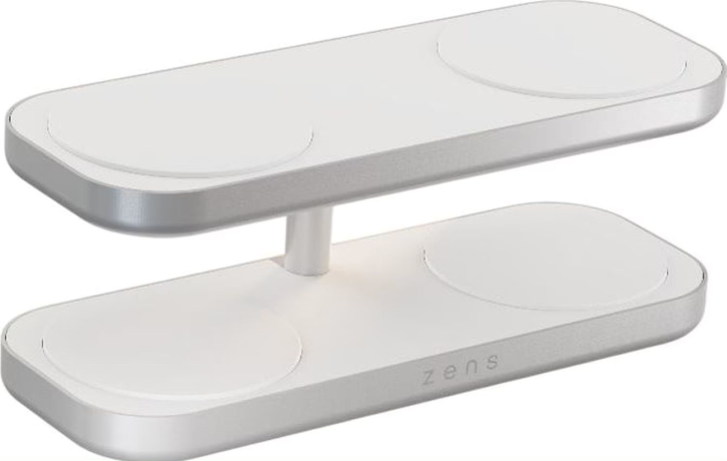 Беспроводное зарядное устройство Zens Quattro Wireless Charger Pro 4 White (ZEQC01W/00) - Фото 1