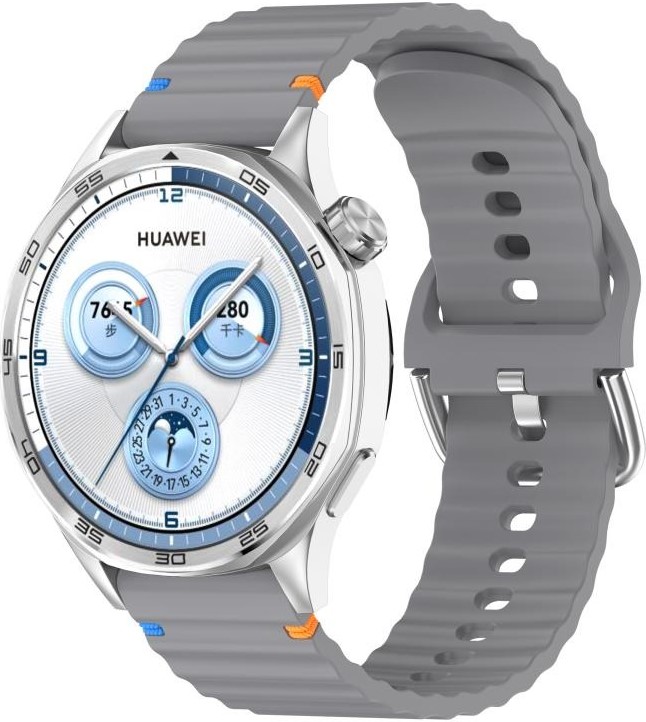 Купить Ремешок для смарт-часов BeCover Ribbed Tape (22mm) for Huawei Watch GT 5 / GT 4 (46mm) / GT 3 (46mm) / GT 2 (46mm) / GT 2 Pro / Watch GS Pro Gray (714285) - Фото 1 Ремешок для смарт-часов BeCover Ribbed Tape (22mm) for Huawei Watch GT 5 / GT 4 (46mm) / GT 3 (46mm) / GT 2 (46mm) / GT 2 Pro / Watch GS Pro Gray (714285) - Фото 1